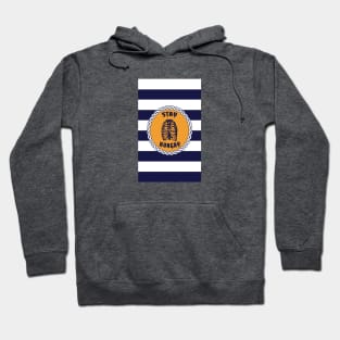 Stay Hungry Blue Stripes Hoodie
